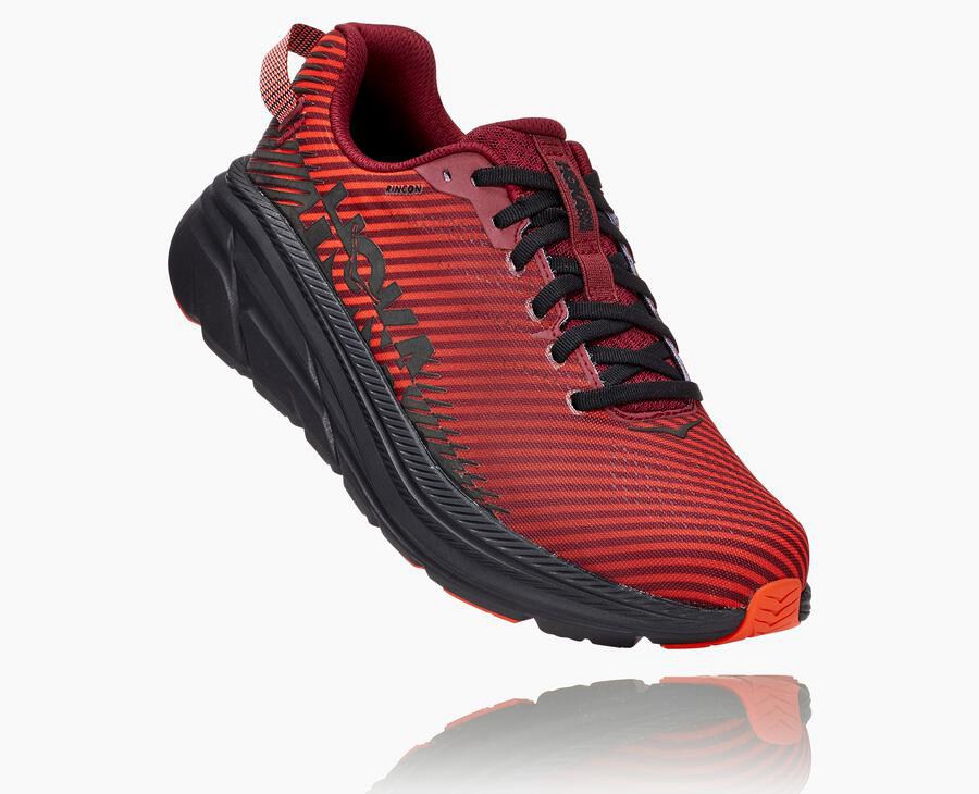 Hoka Australia One One Rincon 2 - Mens Running Shoes Red - OCQKD-6395